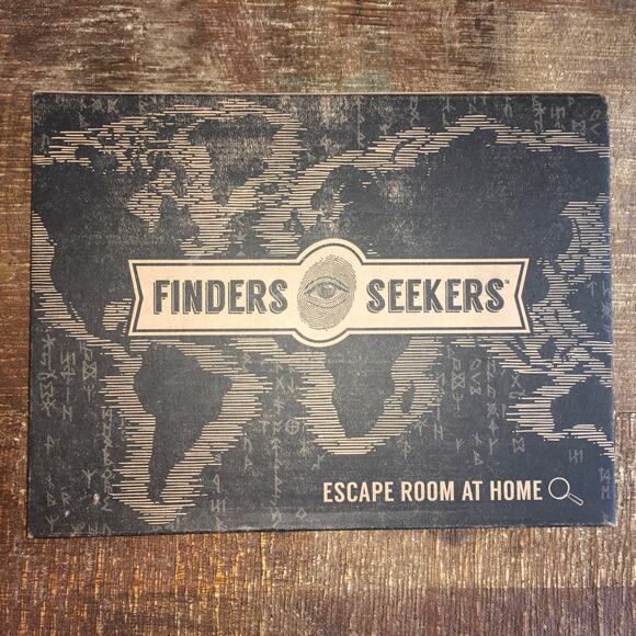 NEW OPEN BOX Finders Seekers March 2022 Escape Room Box Family Fun Night Game - Picture 1 of 3